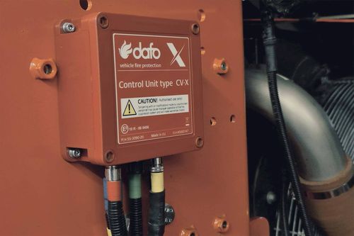 Устройство управления для обеспечения безопасности - CV-X - Dafo Vehicle Fire Protection AB - умное