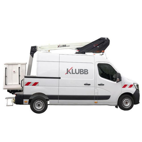 Установленная подъемная платформа в фургоне - KL26 - KLUBB - гидравлическая / для строительства / для внешнего использования