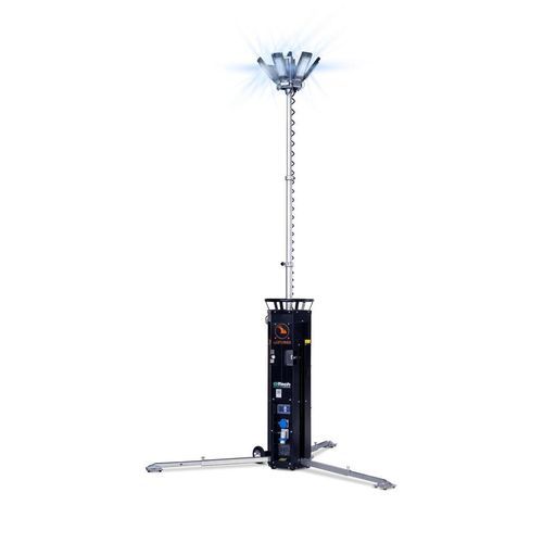 Мачта освещения LED - LUX S11 - LUXTOWER - Branch of M.E.TA. Srl - монофазовая