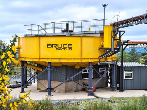 Сгуститель с использованием силы тяжести - Bruce Engineering - для установки очистки сточных вод / для обработки загрязнений