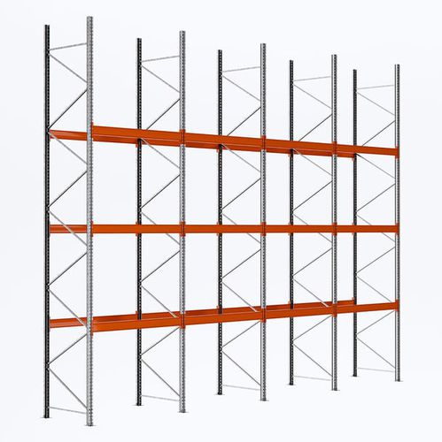 Стеллаж с поддоном - W.S. Worldwide Shelving GmbH - склад для хранения / регулируемый / модульный