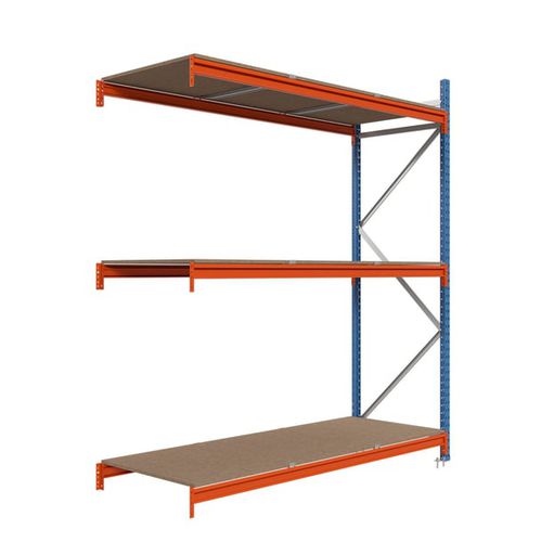 Стеллаж склад для хранения - W.S. Worldwide Shelving GmbH - с полкой / динамический / регулируемый