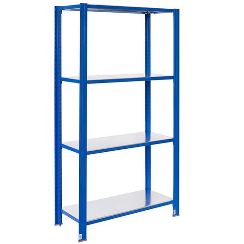 Стеллаж склад для хранения - W.S. Worldwide Shelving GmbH - с полкой / динамический / регулируемый