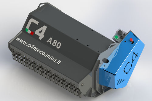 Бензокоса - A series - C4 Meccanica srl