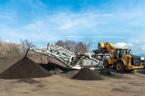 Ударный дробильно-сортировочный комплекс - CENTAURO series - CAMS SRL - мобильный