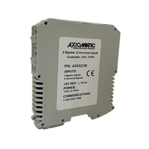 Программируемая автоматическая система на DIN-рейке - AX032120 - Axiomatic Technologies Corporation - с цифровыми входами / аналоговые входы / с 8 входами