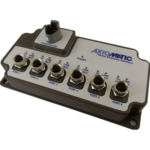 Неуправляемый коммутатор Ethernet - AX140700C  - Axiomatic Technologies Corporation - 6 портов / LAN