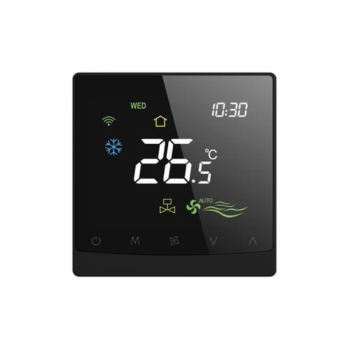 Программируемый термостат - BC105W-4D - Beijing Breeze Technology Co.,Ltd - настенный / с выступающей мембраной / поверхностный монтаж