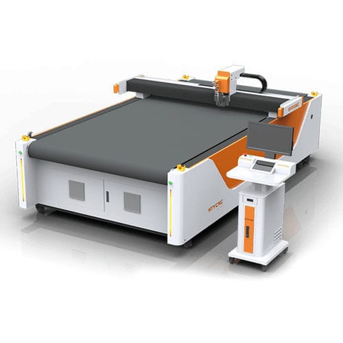 Станок для резки с осциллирующим лезвием - HTY - Jinan Red Sun CNC Equipment Co., Ltd. - для ПВХ / для текстиля / для профилей ПВХ