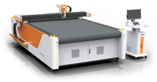 Станок для резки с осциллирующим лезвием - HTY - Jinan Red Sun CNC Equipment Co., Ltd. - для ПВХ / для кожи / для пленки