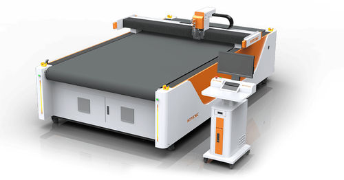 Станок для резки картона - HTY - Jinan Red Sun CNC Equipment Co., Ltd. - с ножом / для композитов / для бумаги