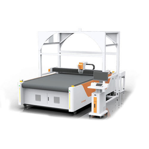 Станок для резки с ножом - HTY  - Jinan Red Sun CNC Equipment Co., Ltd. - для текстиля / для коврового покрытия / ЧПУ