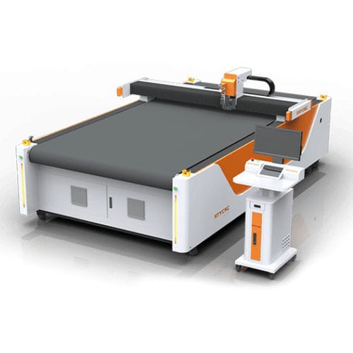 Станок для резки с ножом - HTY - Jinan Red Sun CNC Equipment Co., Ltd. - для композитных материалов / для бумаги / для стекловолокна