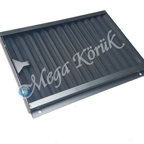 Квадратный защитный сильфон - Mega bellows - плоский / в форме U / из пластмассы