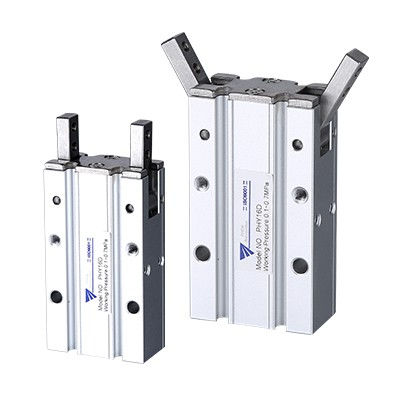 Захват с воздушным наполнением - PH - Ningbo Phen Automation Co., Ltd - параллельный / 2 губки / двойного действия