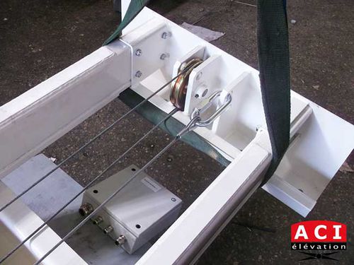 Электрический грузовой подъемник - MCE - ACI élévation - промышленный