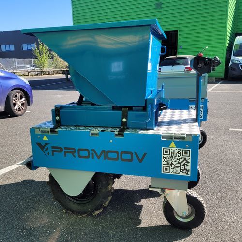 Самоопрокидной кузов для отходов - ProMoov module benne - FreeMoov - для песка / большая производительность / автоматический