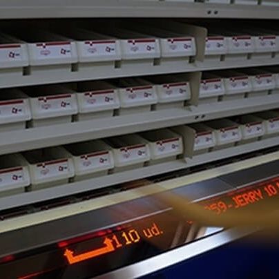 Система подготовки управления система pick & put - Hänel Rotomat - VRC WAREHOUSE TECHNOLOGIES - линейная / световая индикация ячейки отбора / Pick-by-Scan