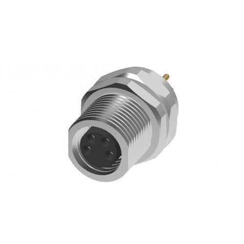 Соединитель для передачи данных - M8A04-S08F-LD0-J0 - Prodaconn Technology Co., Ltd - плата-провод / круговой / вставляемый