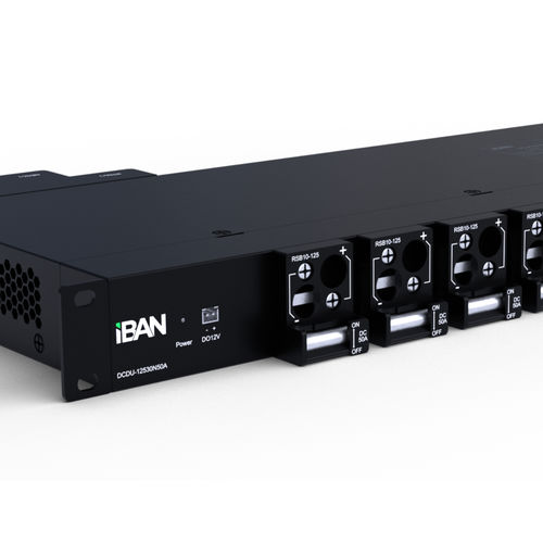 Распределительный щит питания для монтажа в стойку - DCDU - IBAN POWER - конфигурируемый / DC / для больших токов