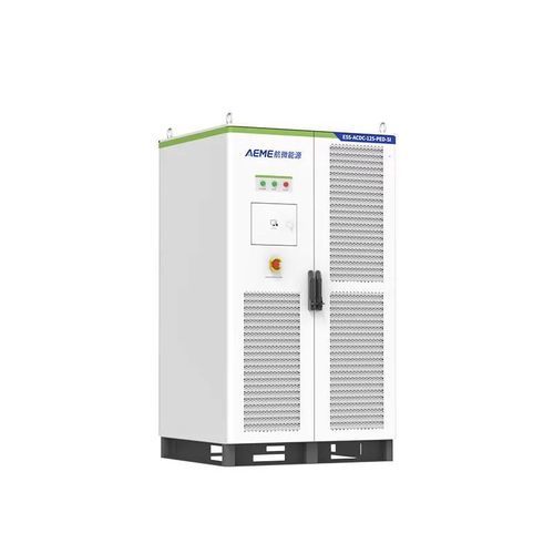 Компактная система хранения энергии - ESS-ACDC-125-PED-SI - AEMEnergy - вне сети / трехфазовая / с охлаждаением воздухом