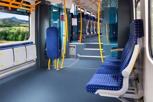 Напольное покрытие для поезда композит - TRAVELLER EVOLUTION - Gerflor - EN 45545 / HL2/HL3 / NFPA 130