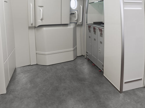 Напольное покрытие из композита - BATIFLEX AV 155 - Gerflor - текстильное / виниловое / противоскользящее