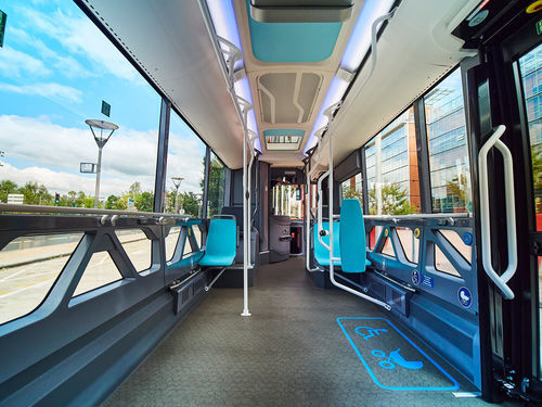 Текстильное напольное покрытие - TARABUS DESIGN - Gerflor - стекловолокно / противоскользящее / для зоны циркуляции
