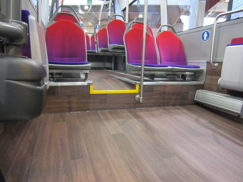 Напольное покрытие из дерева - GAYA WOOD NT - Gerflor - текстильное / виниловое / из композита, армированного стекловолокном