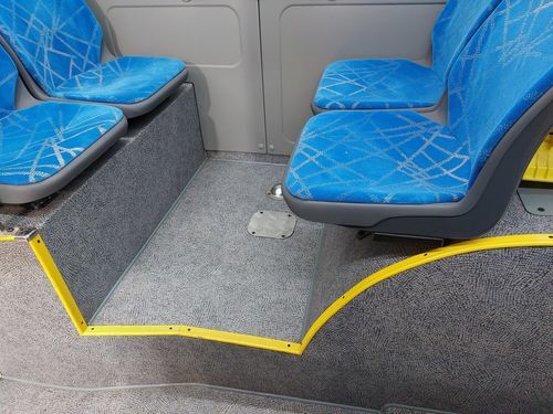 Напольное покрытие из ПВХ - GAYA MOSAIC NT - Gerflor - текстильное / из композита, армированного стекловолокном / противоскользящее