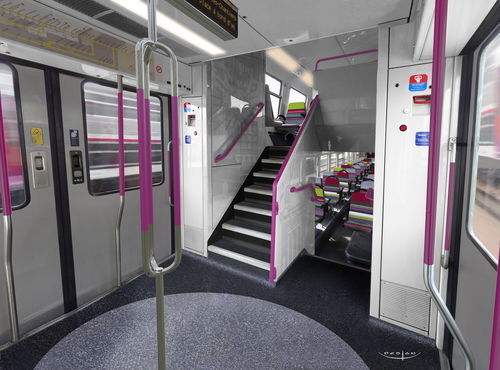 Напольное покрытие для поезда композит - TRAVELLER EVOLUTION - Gerflor - HL2/HL3 / NFPA 130 / EN 45545