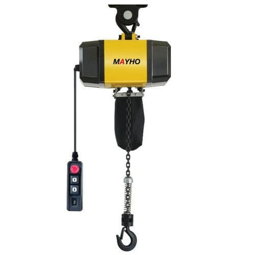 Электрическая цепная таль - MH-SE100 - MAYHO Empowering Every Lift - механизированная / для погрузки/разгрузки / с переменной скоростью подъема