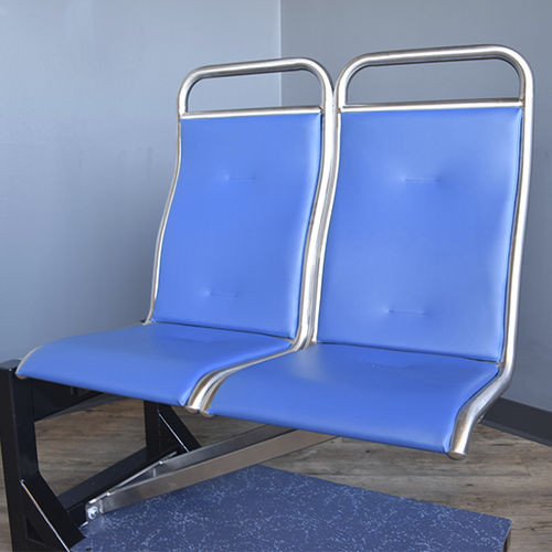 Классическое сиденье поезда - Freedman Seating - для метро / металлическая рама / двойное