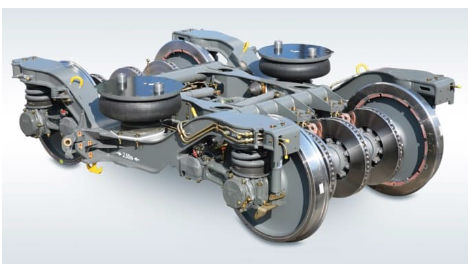 Тележка для высокоскоростных поездов - SF 500 - Siemens Mobility - 1435 mm / 1520 mm / электрическая