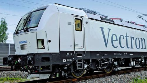 Токоприёмник поезда для локомотивов - Vectron - Siemens Mobility - DC / AC / с одним рычагом