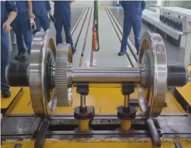 Колесная пара EN - Maanshan Tianjun Machinery Manufacturing Co., Ltd. - AAR / ISO / UIC