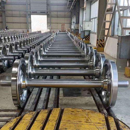 Колесная пара для метро - Maanshan Tianjun Machinery Manufacturing Co., Ltd. - для вагона / для локомотивов / для автомотрис