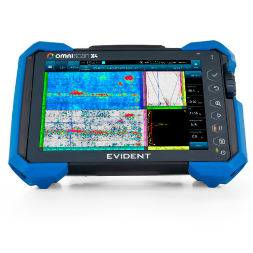 Ультразвуковой детектор неполадок - OmniScan X4 - EVIDENT – Inspection Technologies - с многоэлементными преобразователями / времени полета / для НРК