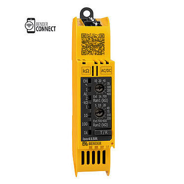 Тестер изоляции для трехфазной системы - ISOMETER® iso415R - BENDER GmbH & Co KG - для сети AC / AC/DC / DC