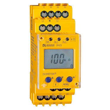 Тестер изоляции AC/DC - ISOMETER® IR425-D4 - BENDER GmbH & Co KG - DC / 2NO/NF / на DIN-рейке