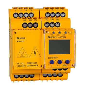 Тестер изоляции AC/DC - ISOMETER® isoHV425 - BENDER GmbH & Co KG - DC / RS485 / ModBUS RTU