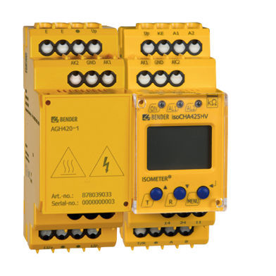 Тестер изоляции DC - ISOMETER® isoCHA425HV - BENDER GmbH & Co KG - RS485 / ModBUS RTU