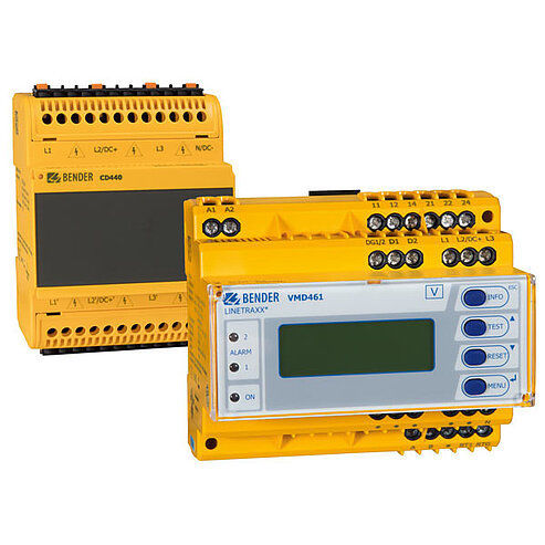 Реле для наблюдения частоты - LINETRAXX® VMD461  - BENDER GmbH & Co KG - порядка чередования фаз / отсутствие фазы / перекос фаз