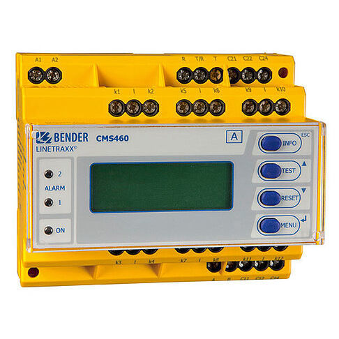 Система наблюдения тока - LINETRAXX® CMS460-D - BENDER GmbH & Co KG - нагрузки / для защиты / для измерений