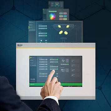 Конфигурируемая панель управления - BENDER GmbH & Co KG - с сенсорным экраном