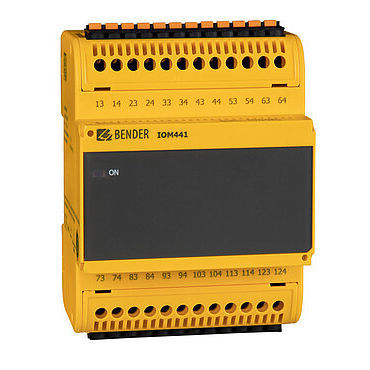 Модуль-реле для коммутации - IOM441 series  - BENDER GmbH & Co KG - монтируемый на DIN-рейке