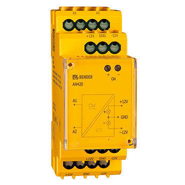 Блок питания на DIN-рейке - AN420 - BENDER GmbH & Co KG - AC/DC / с несколькими выходами / с симметричным выходом