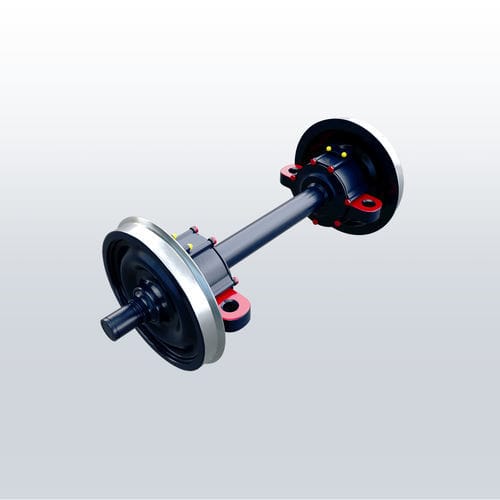 Колесная пара для трамвая - Wheelsets - MMR Group Sp. z o.o. - AAR / ISO