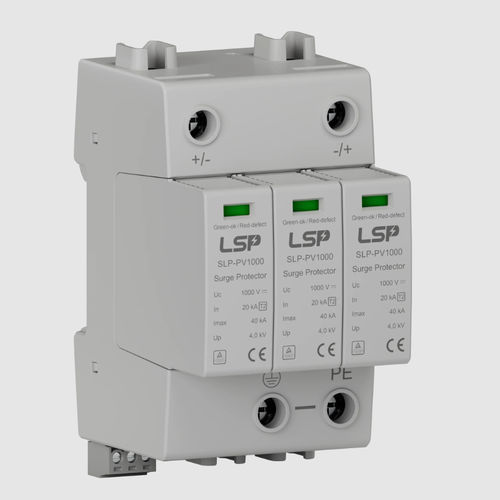 Молниеотвод тип 2 - SLP-PV1000-S - LSP - типа 1+2 / постоянный ток