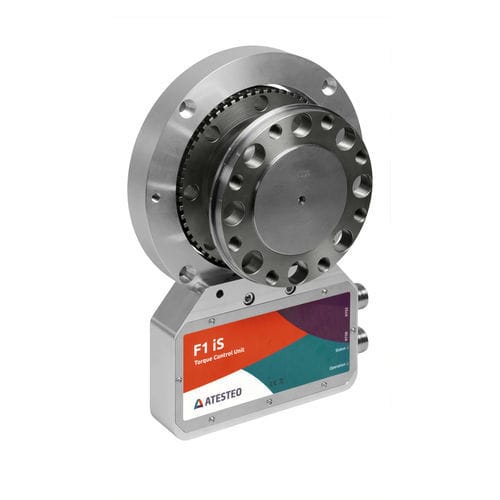 Ротационный датчик момента - F series - ATESTEO GmbH & Co. KG - фланцевый / выход по напряжению / CAN Bus
